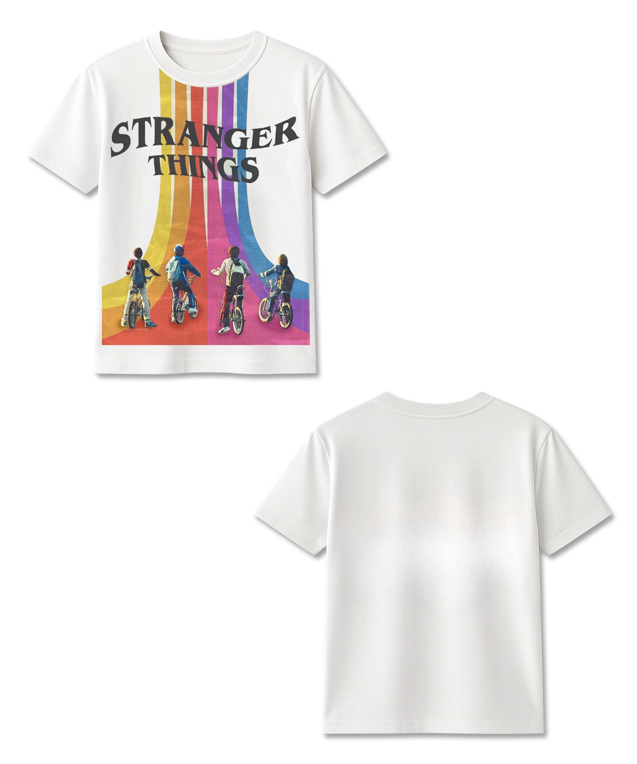 Stranger Things Printed T-Shirt