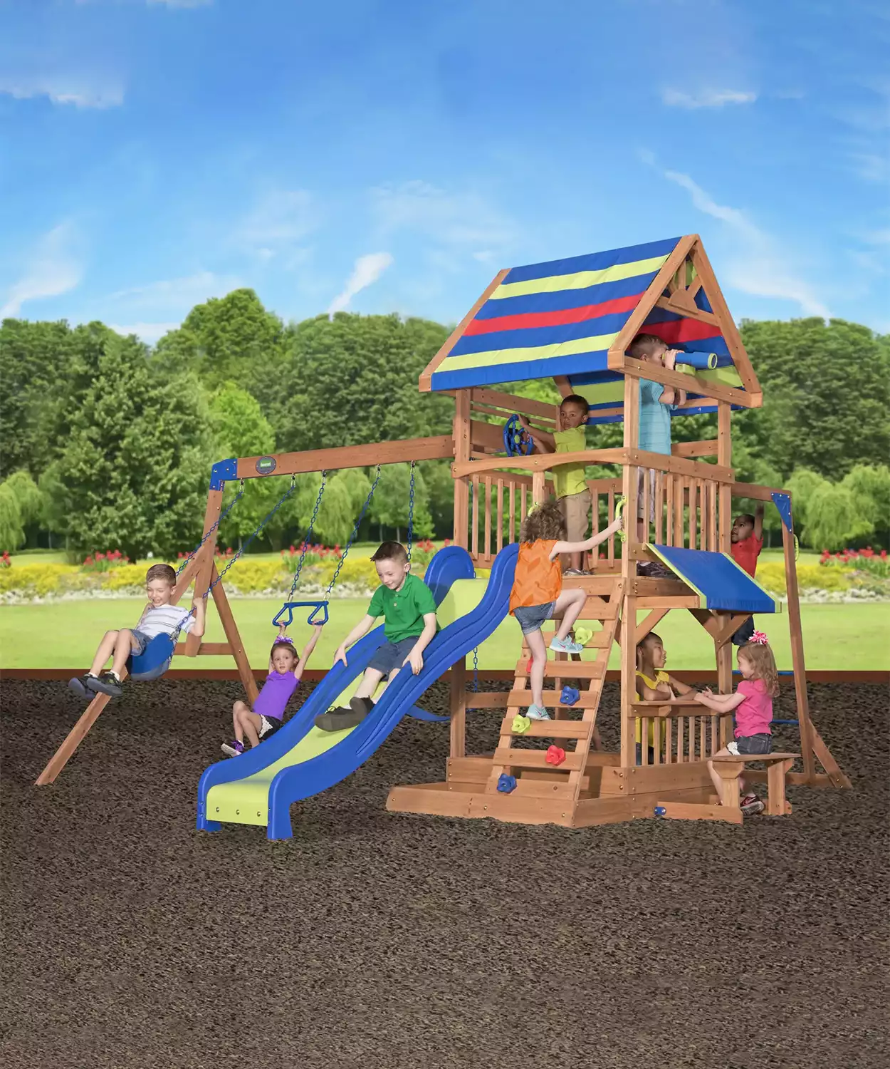 Northbrook Play Tower (incl. swings)