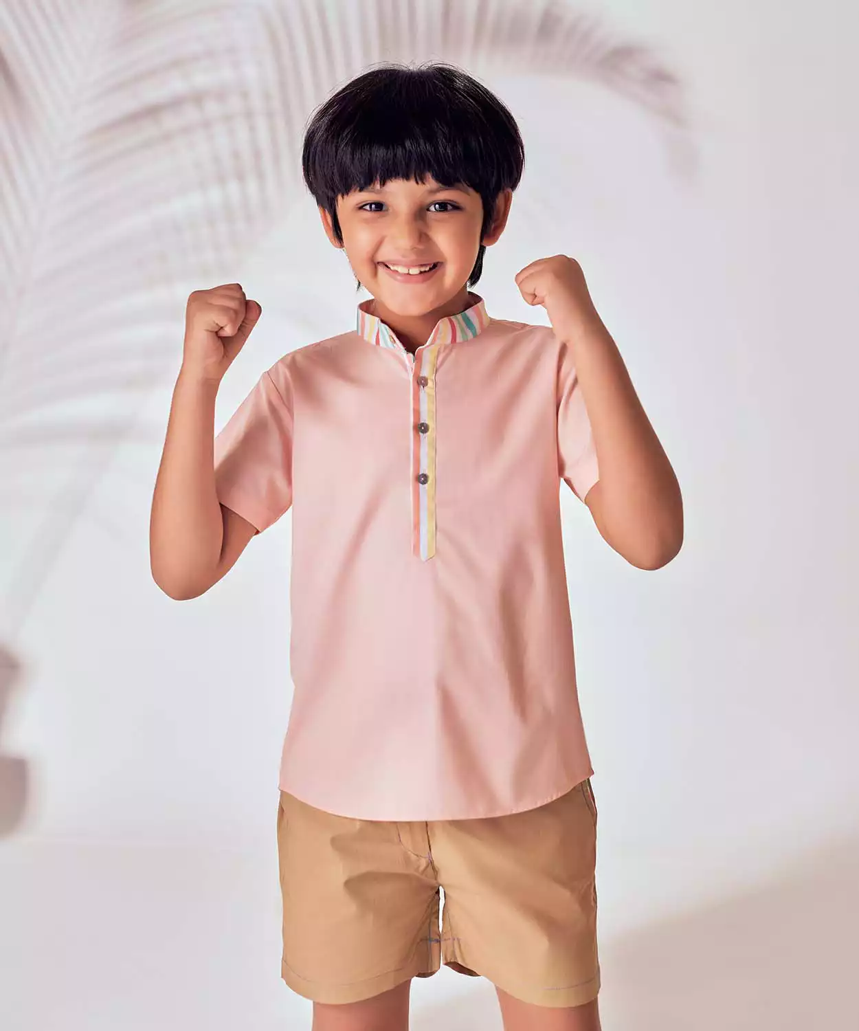 Mandarin Collar Shirt