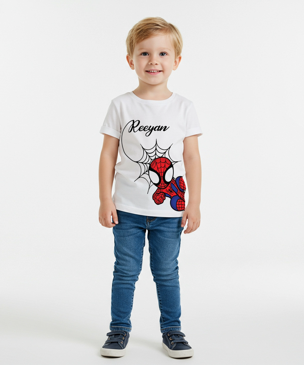 Personalised Spider Man T-Shirt