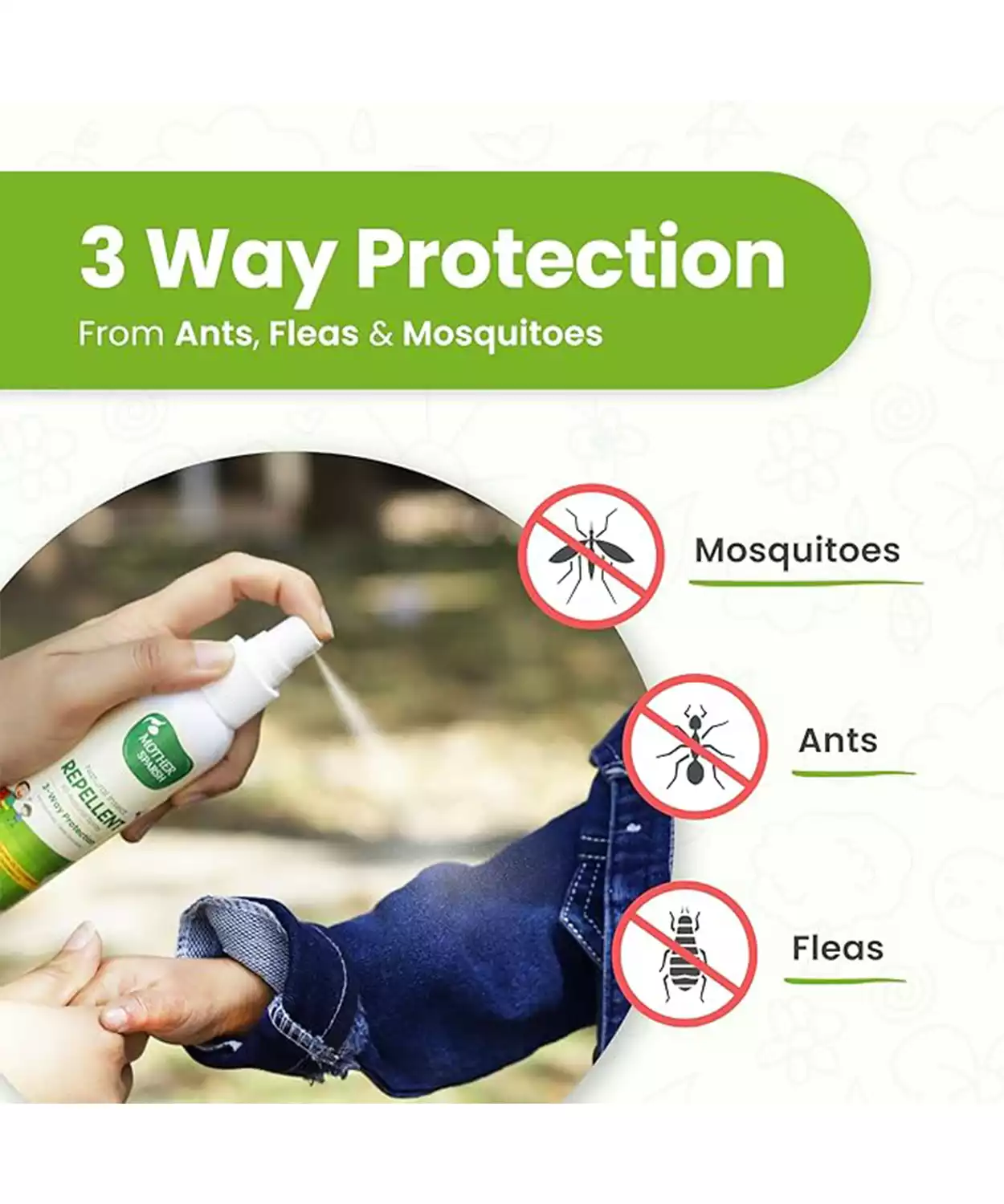 Natural Insect Repellent Spray For Babies- 100ml