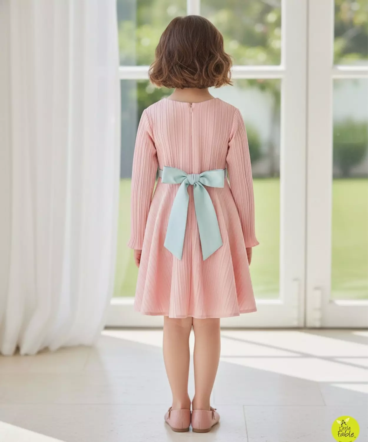 Pink Meadow Full Sleeves Dress