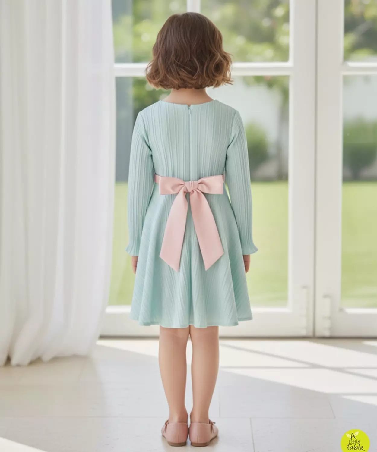 Blue Meadow Full Sleeves Dress