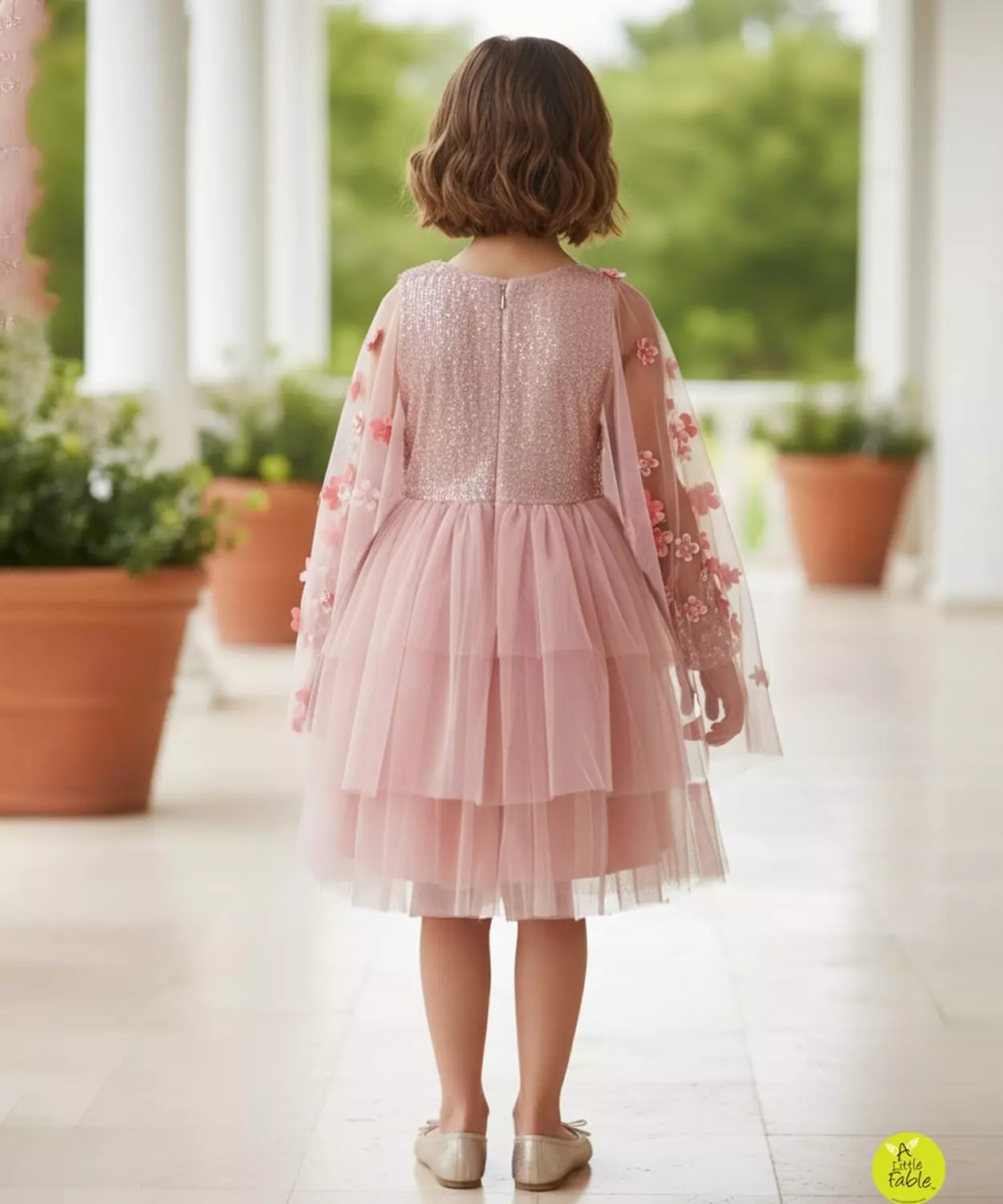 Flutterbelle Pink Dress