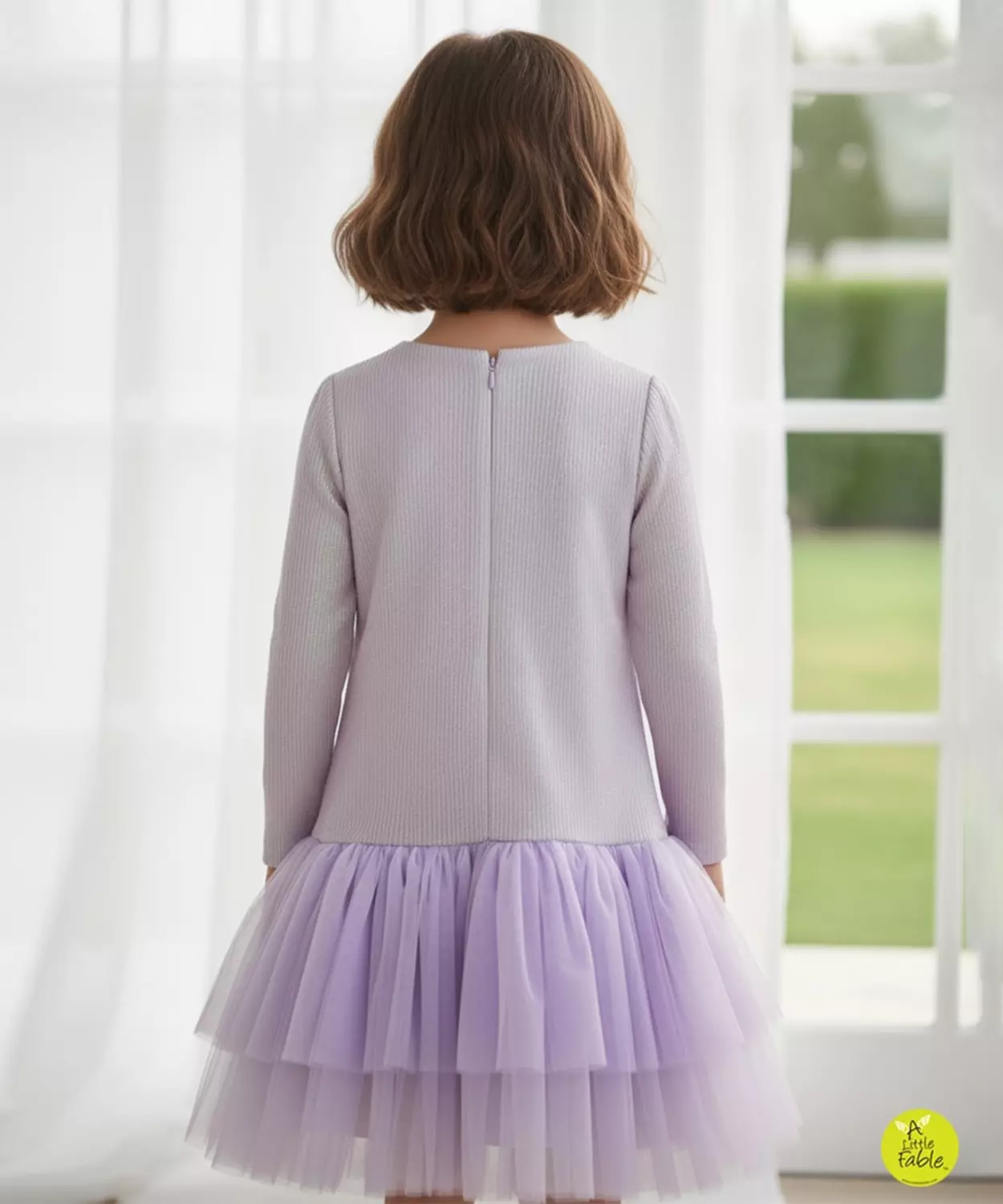 Mermaid Mist Full Sleeve Dress