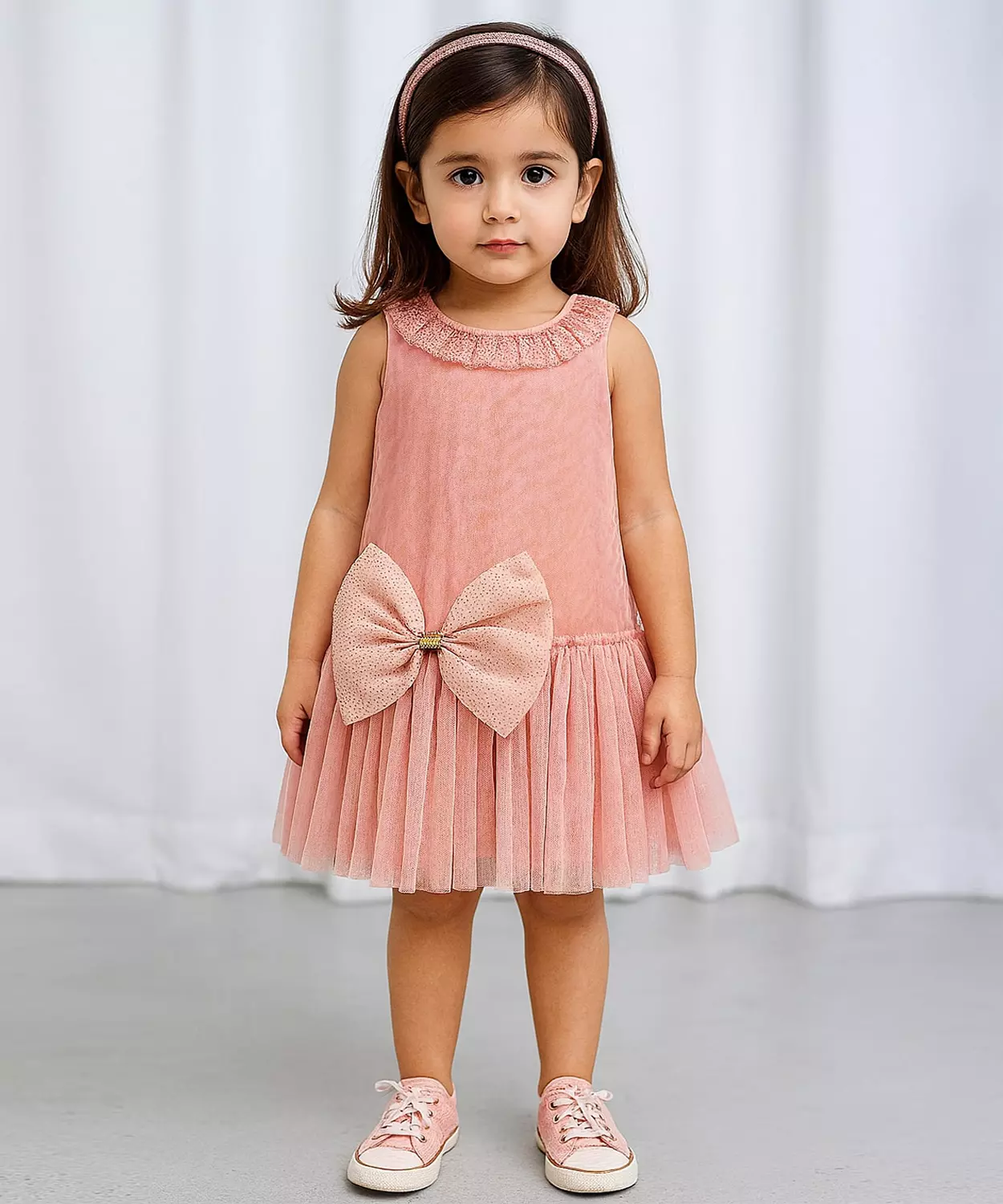 Blush Bow Dress
