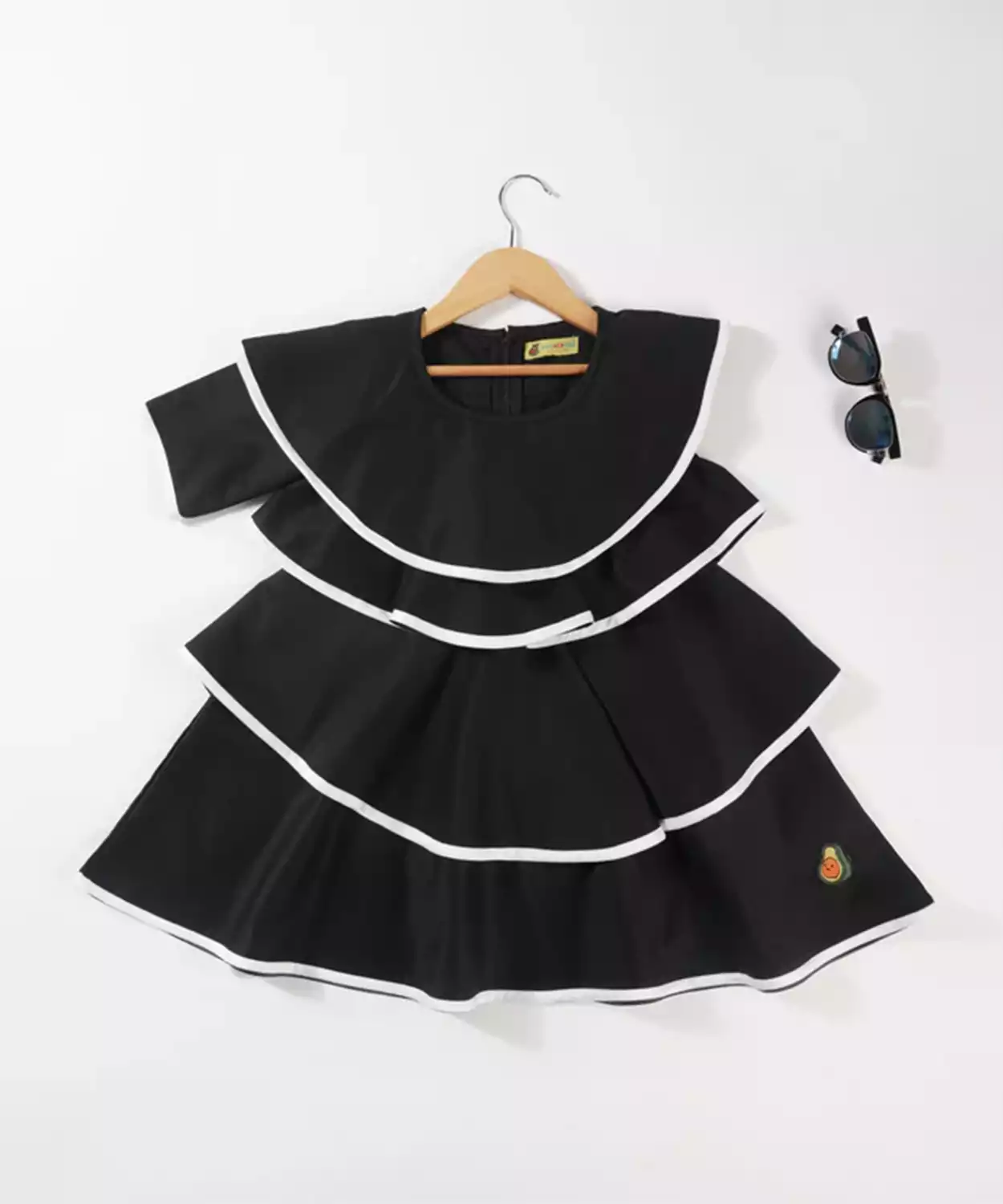 Girls Little Matilda One Shoulder Dress