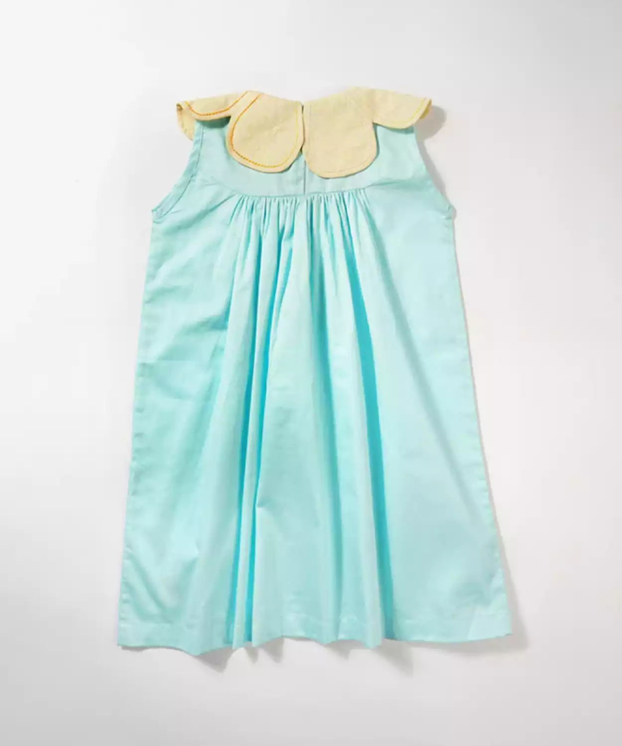 Girls Blooming Collar Flower Dress