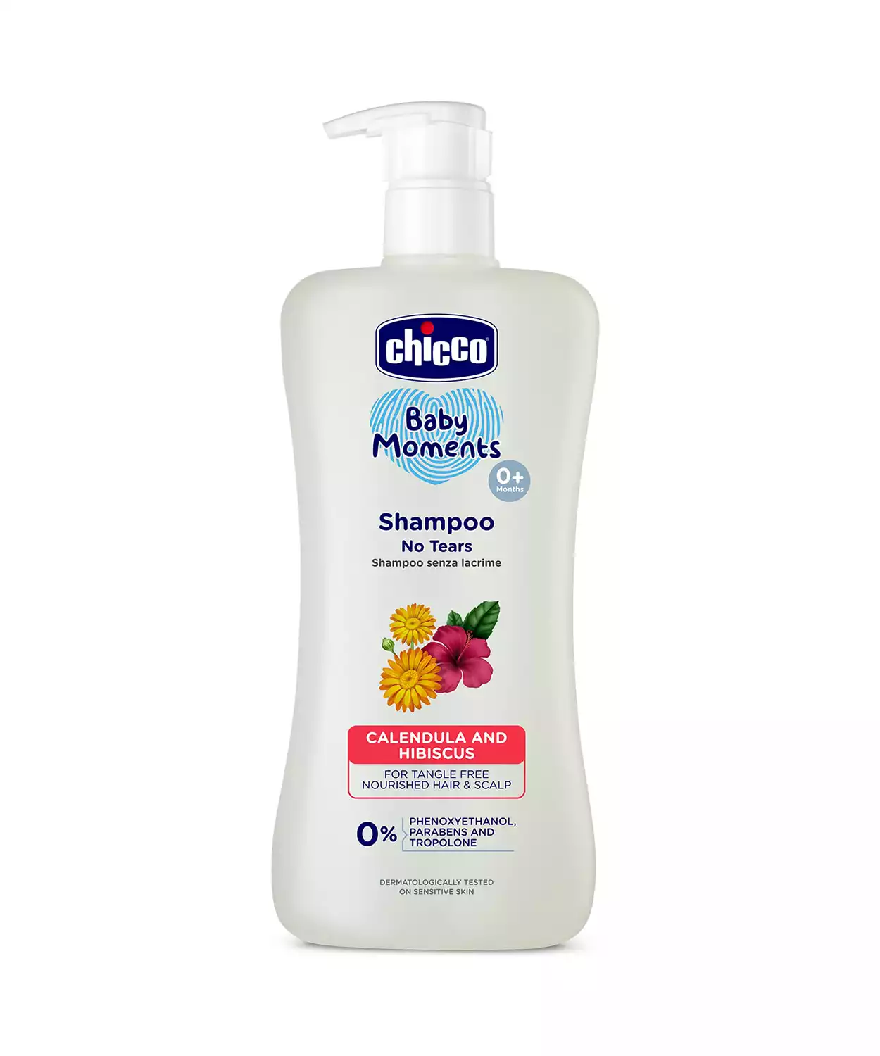 Baby Moments Shampoo for Babies with Calendula & Hibiscus - 500 ml