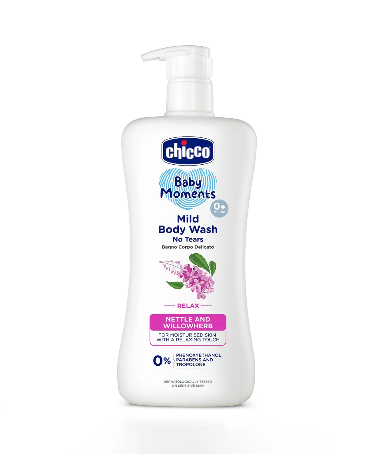 Nettle & Willowherb Baby Moments Mild Body Wash - 500ml