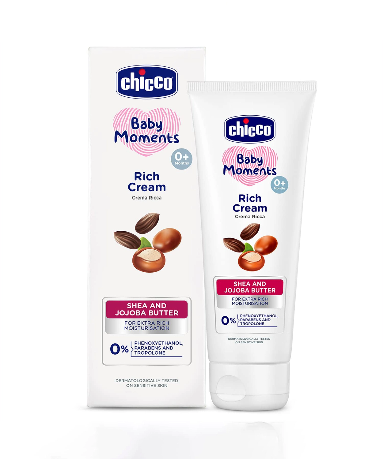 Baby Moments Rich Cream for Newborn Babies with Shea & Jojoba Butter - 100g