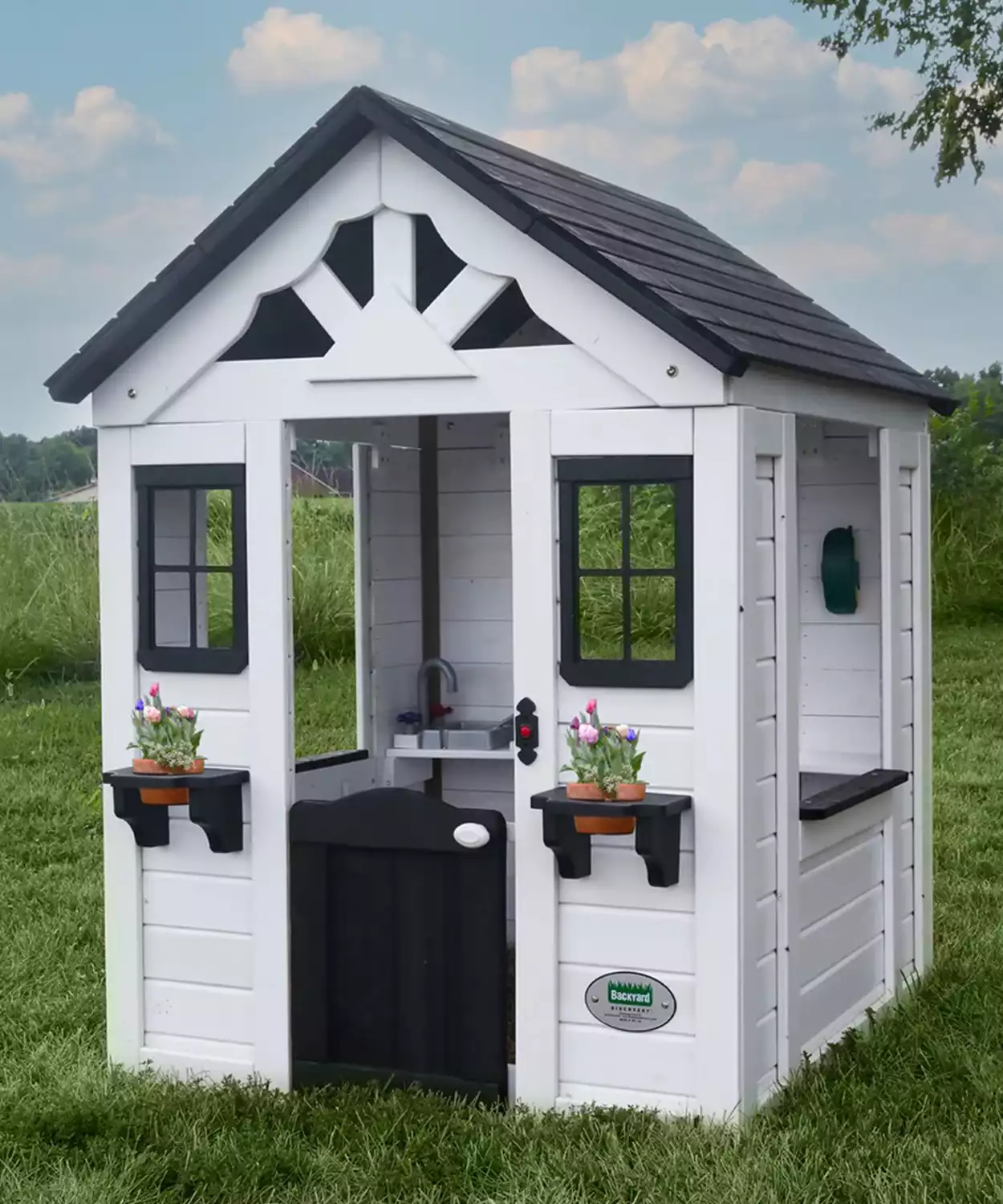 Sweetwater Playhouse White-antraciet