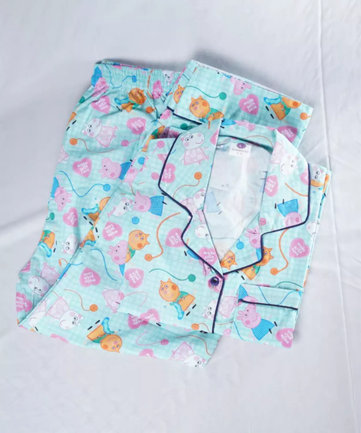 Pepa Pig Print Night Suit