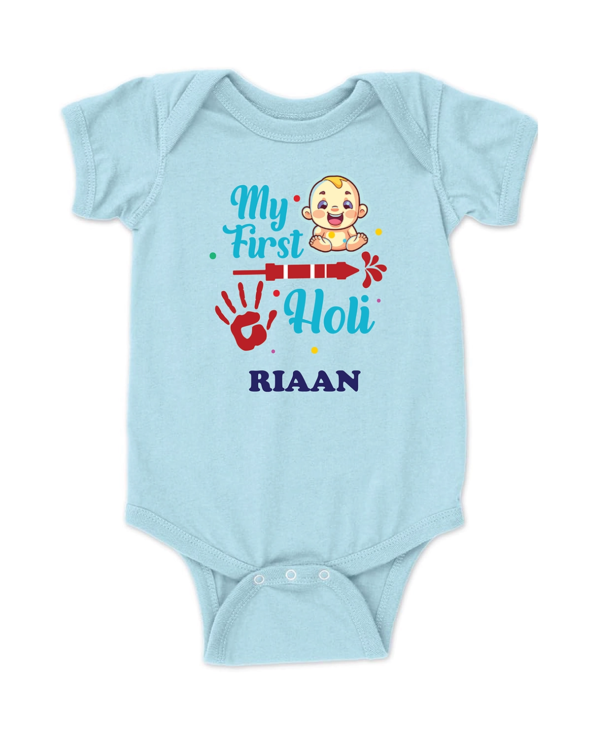 My First Holi Romper - Rang Wala Taklu