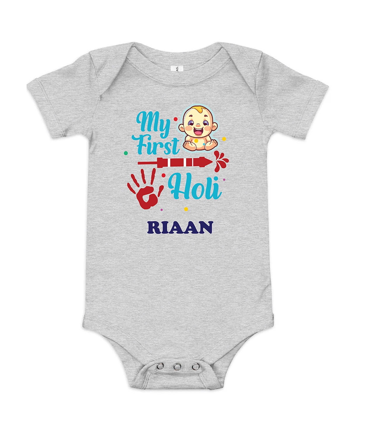 My First Holi Romper - Rang Wala Taklu