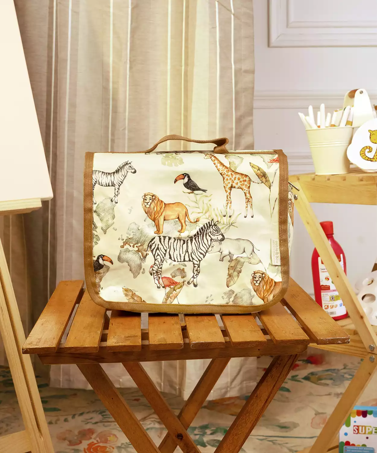 Baby It's Wild World Little Artist Art Bag