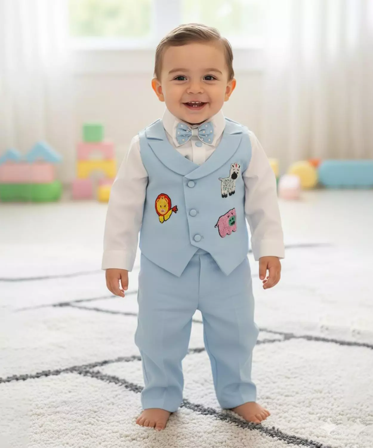 Jungle Theme Waist Coat Set