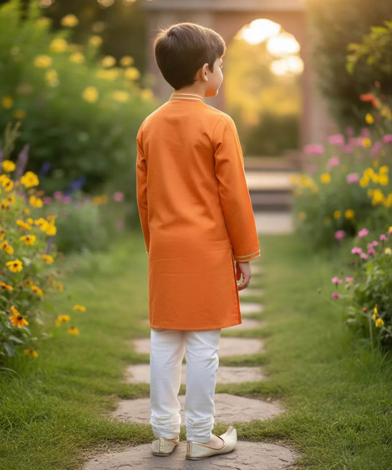Kesari Noor Kurta Set