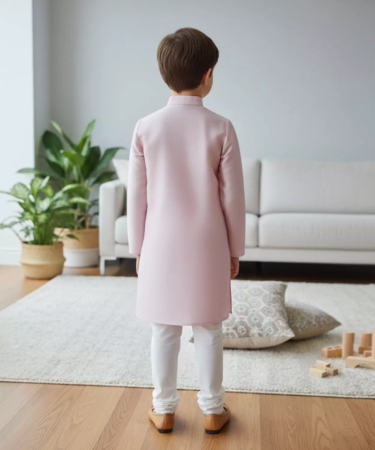 Soft Lavender Kurta Set