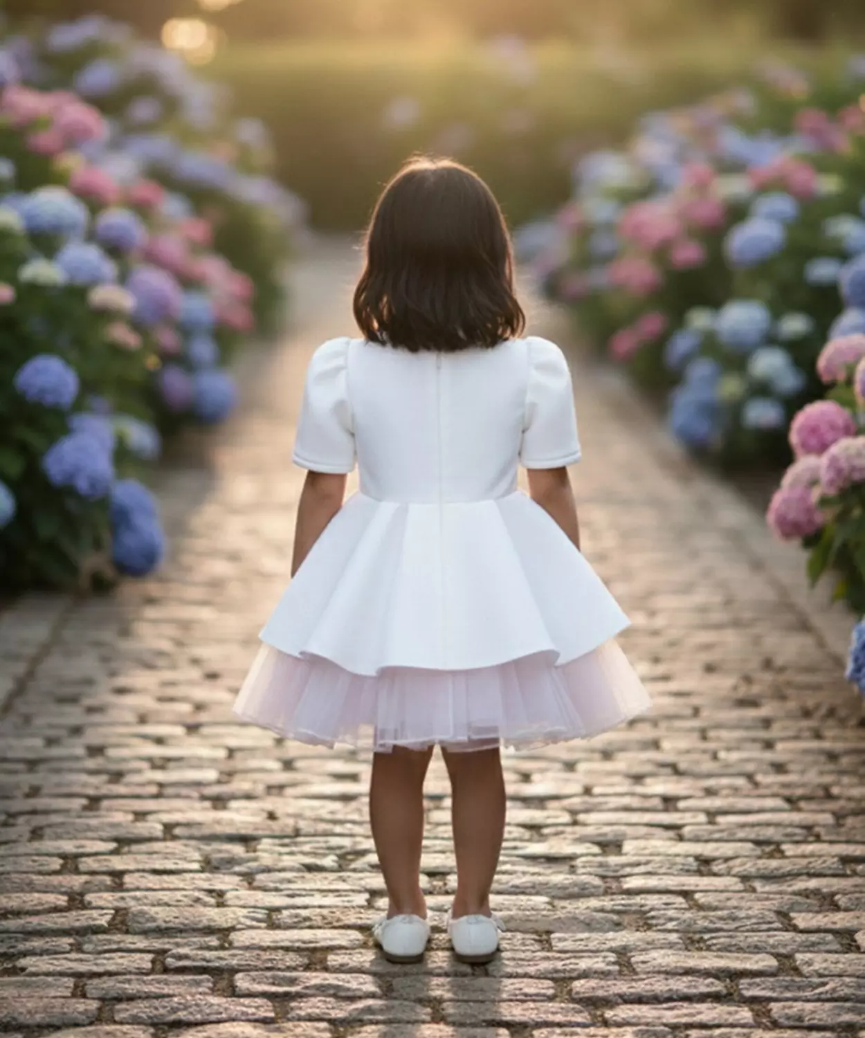 Ivory Butterfly Dress