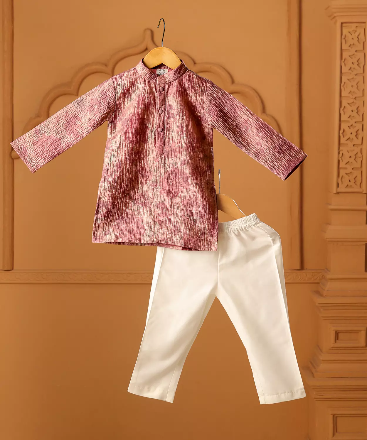 Rosewood Silk Kurta Set