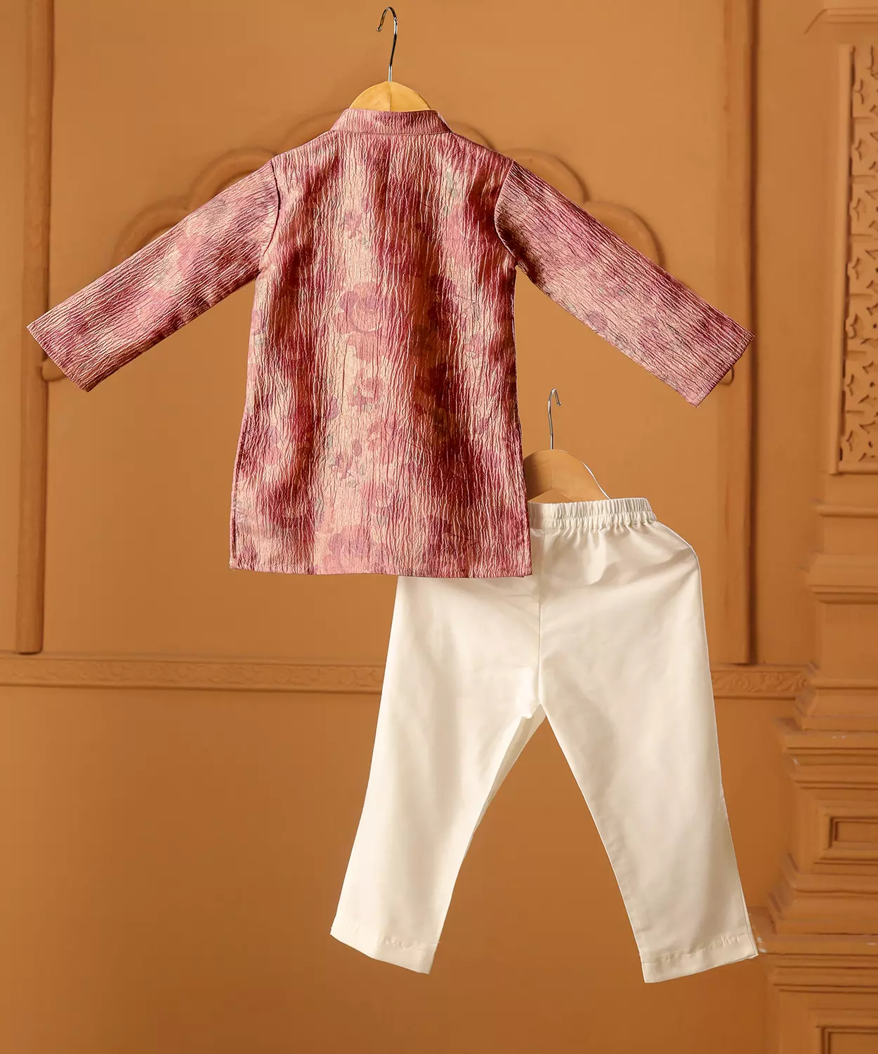 Rosewood Silk Kurta Set