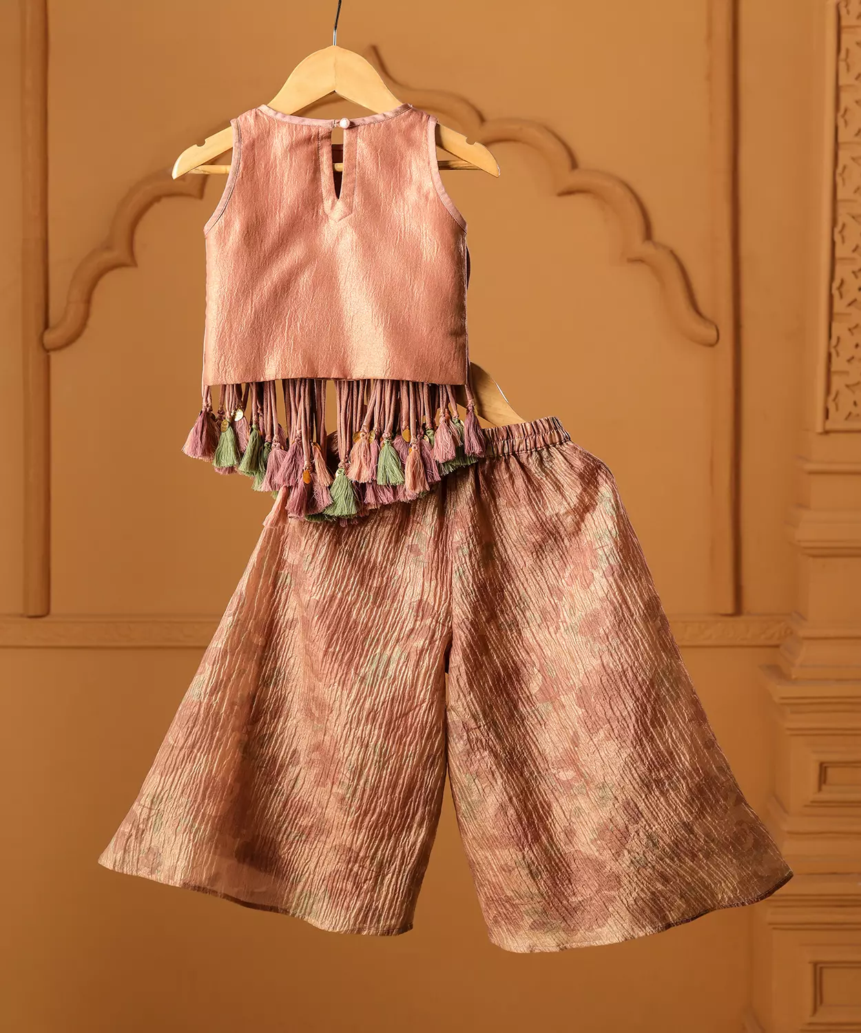 Blush Tassel Co-Ord Set