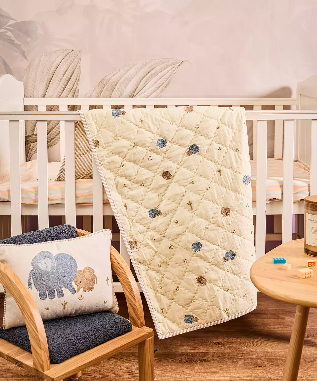 Tiny Trunks Snuggle Blanket Set