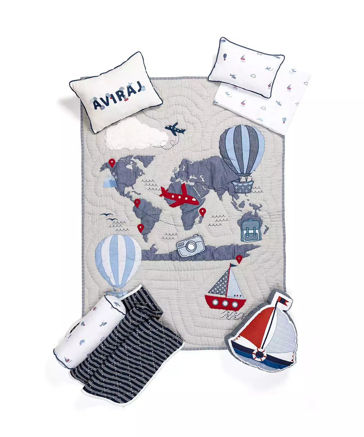 World Explorer Bedding Set