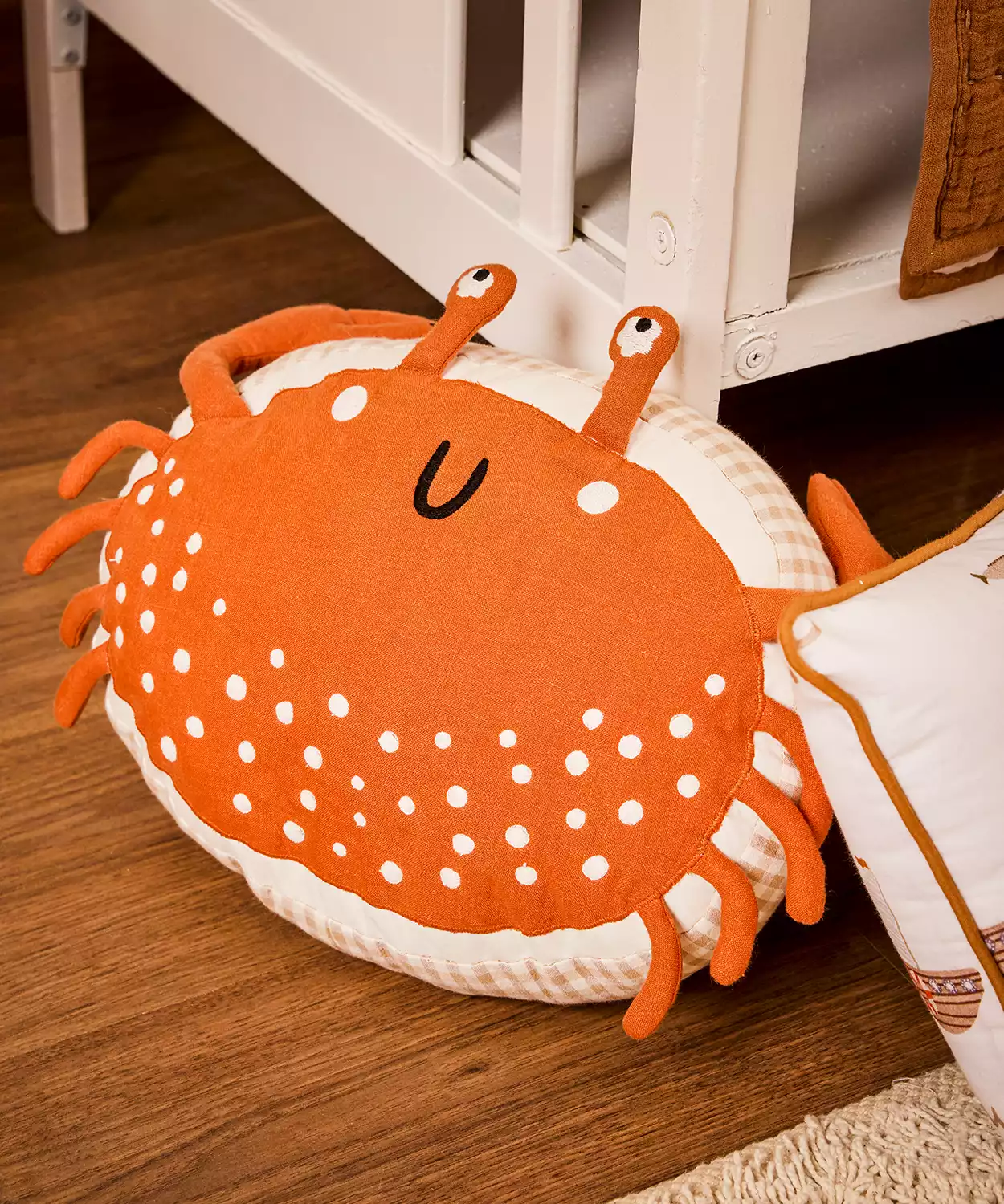 Snuggle Crab shaped cushion