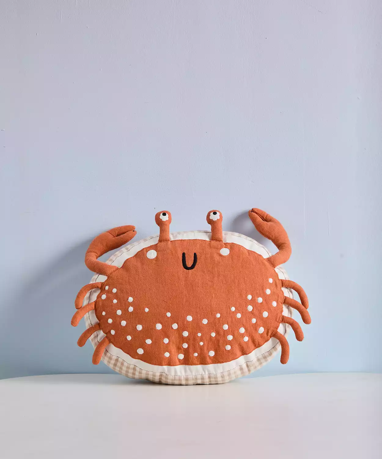 Snuggle Crab shaped cushion