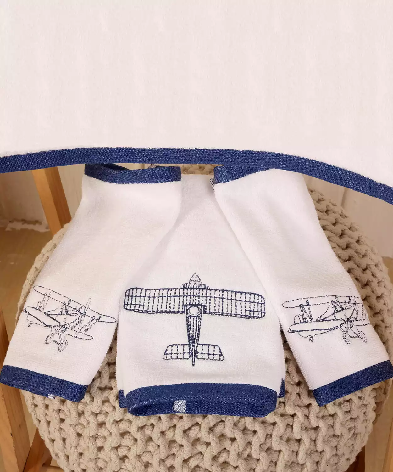 Fly Away With Me Personalised Hand & Face Towels (Set Of 3)