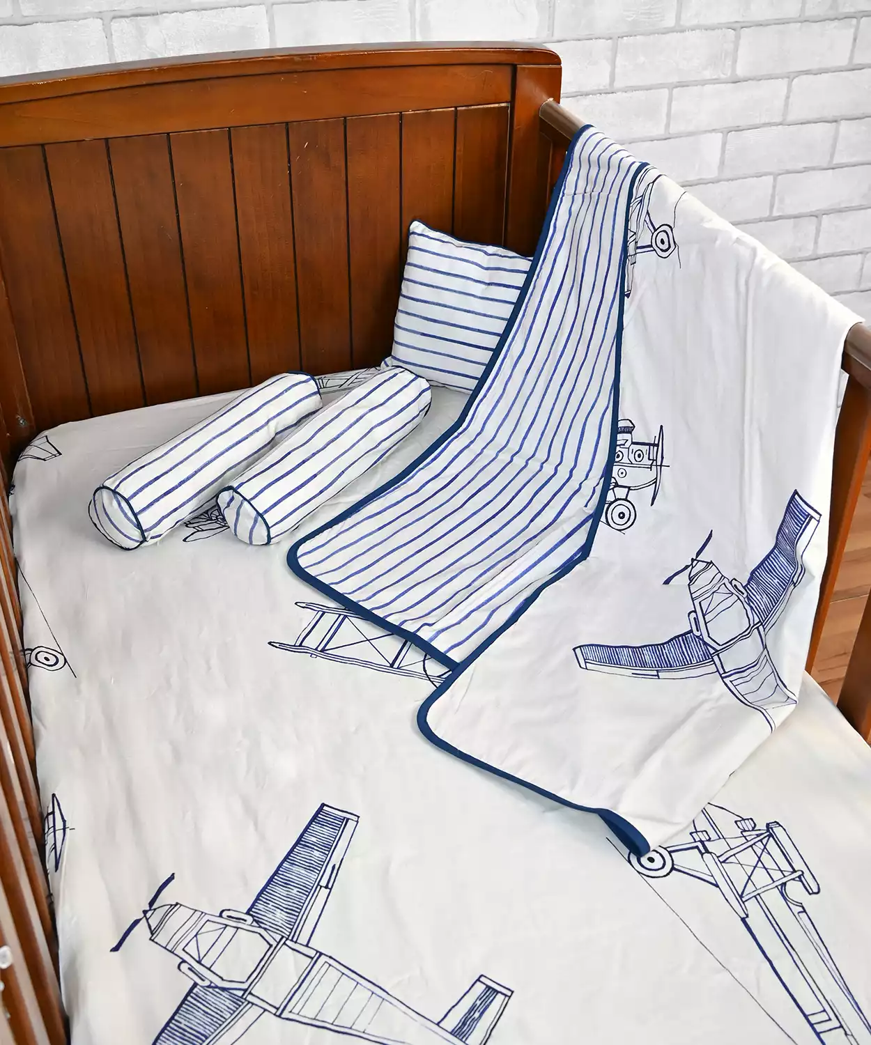 Fly away with me  - Crib Set of 4