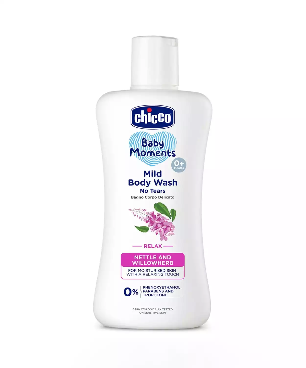 Nettle & Willowherb Baby Moments Mild Body Wash - 200ml