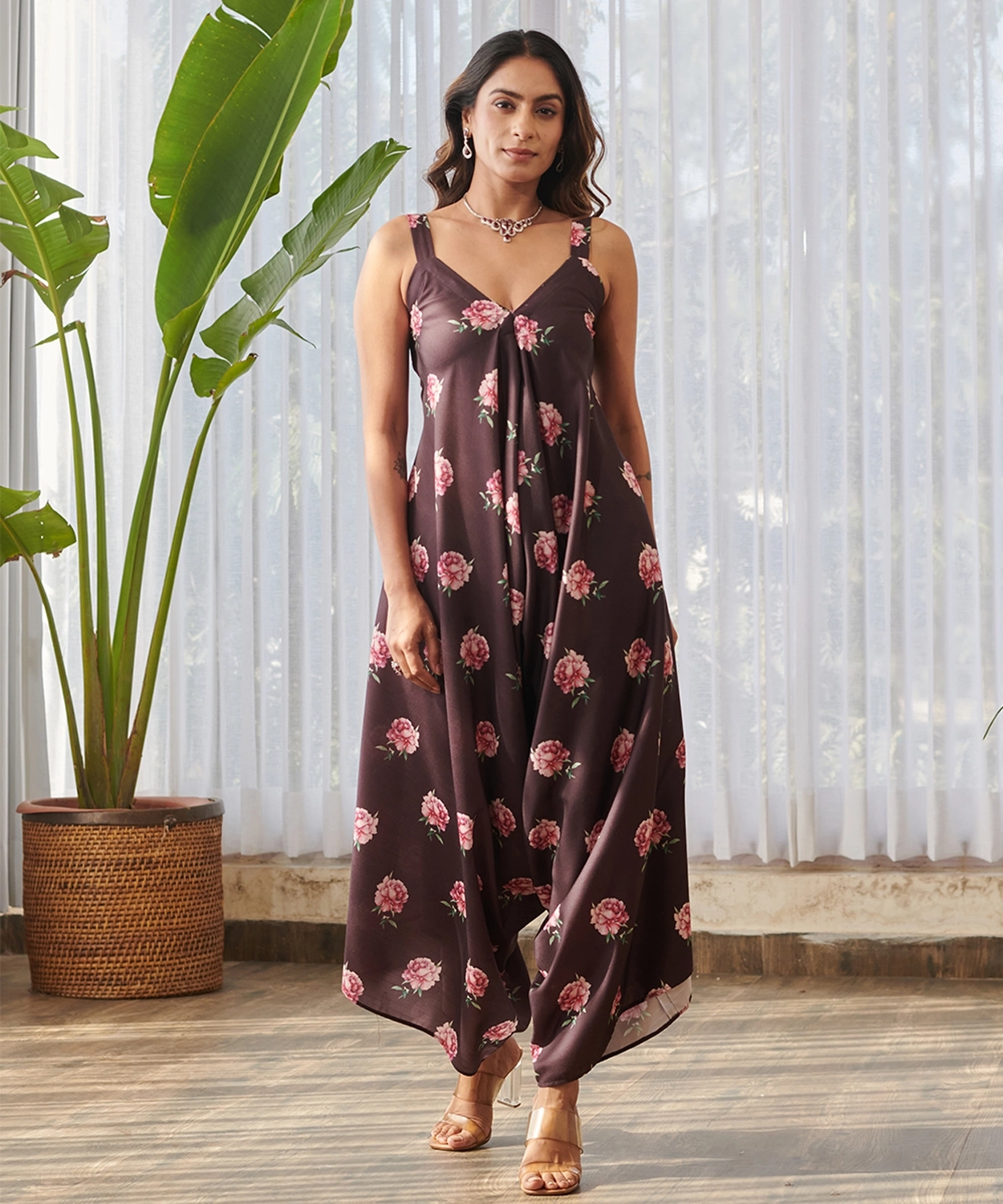 Raisin Palazzo Jumpsuit
