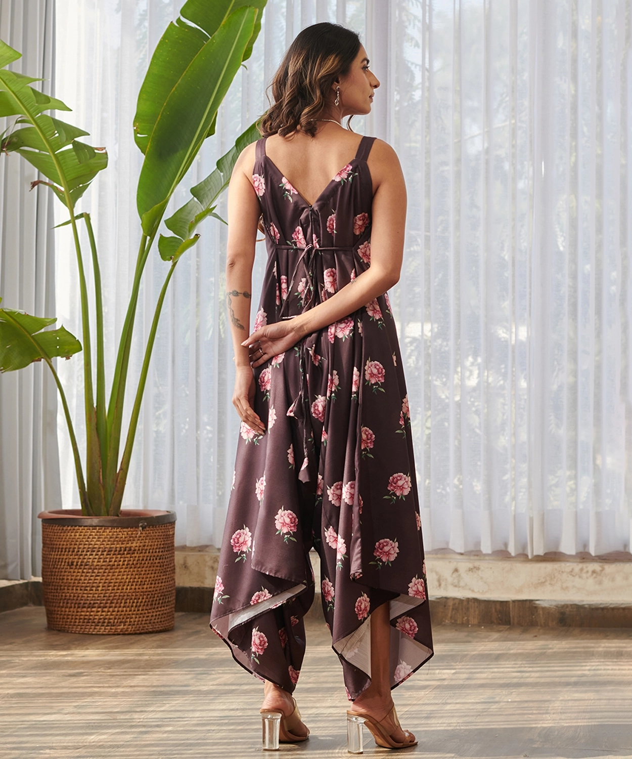 Raisin Palazzo Jumpsuit