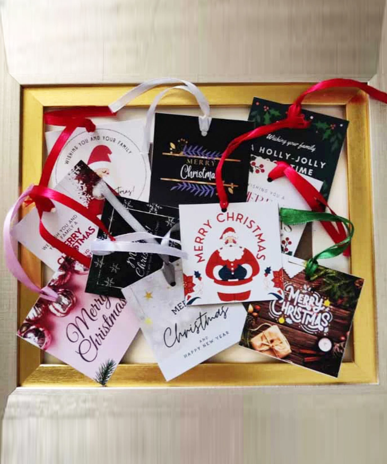 Assorted Christmas Gift Tags - 10 Pieces