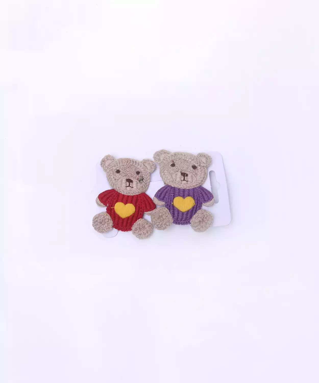 Teddy Tic Tak Clip In Pair