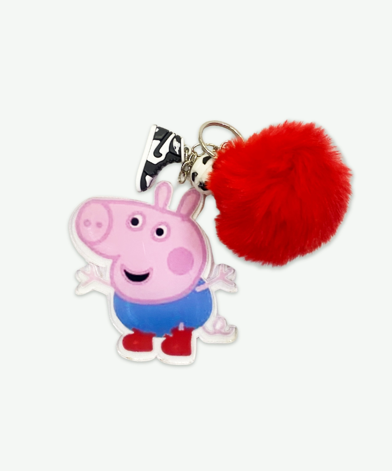 Peppa Pig with Red Boots & Sneaker Charm