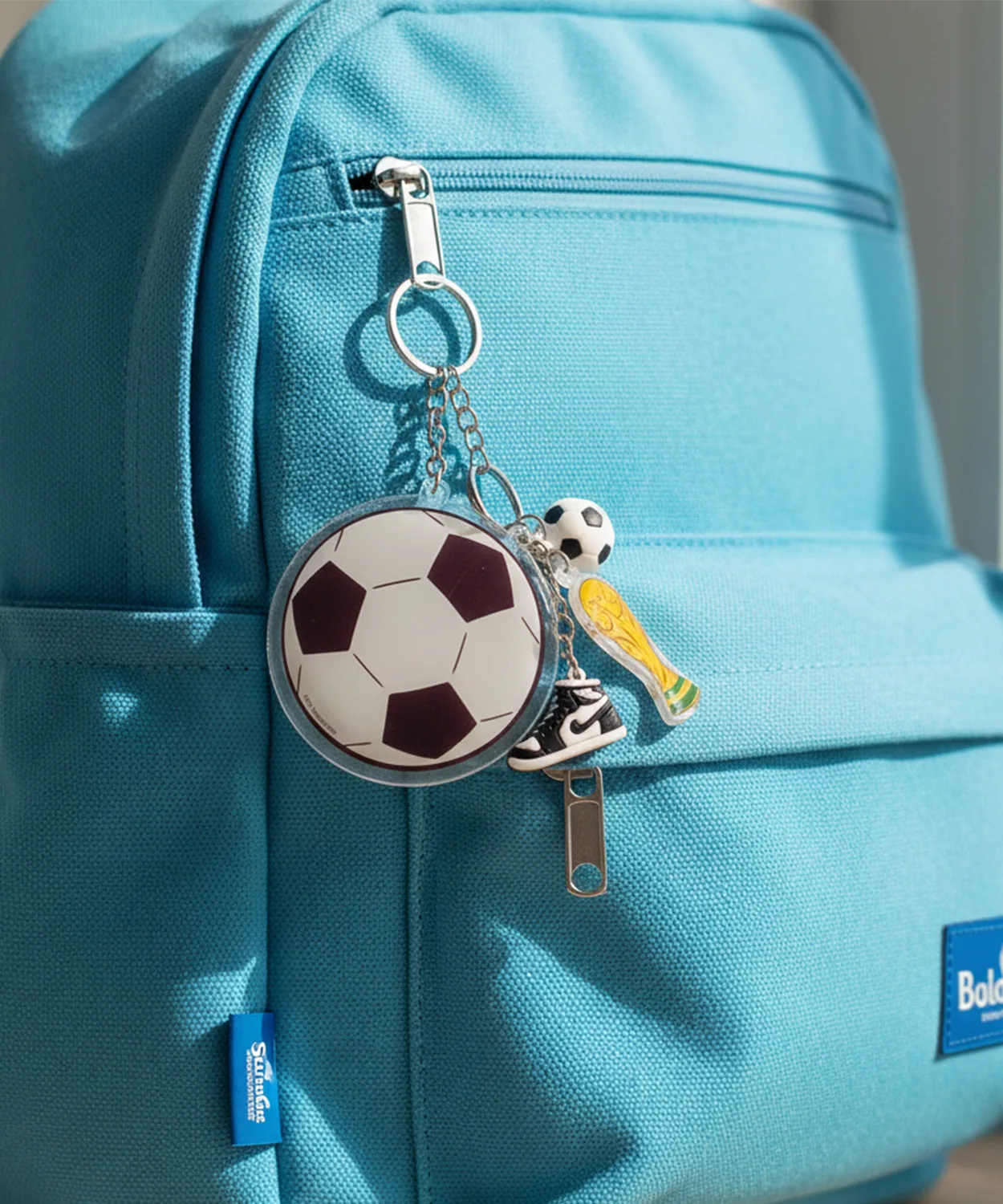 Football Fan's Keychain