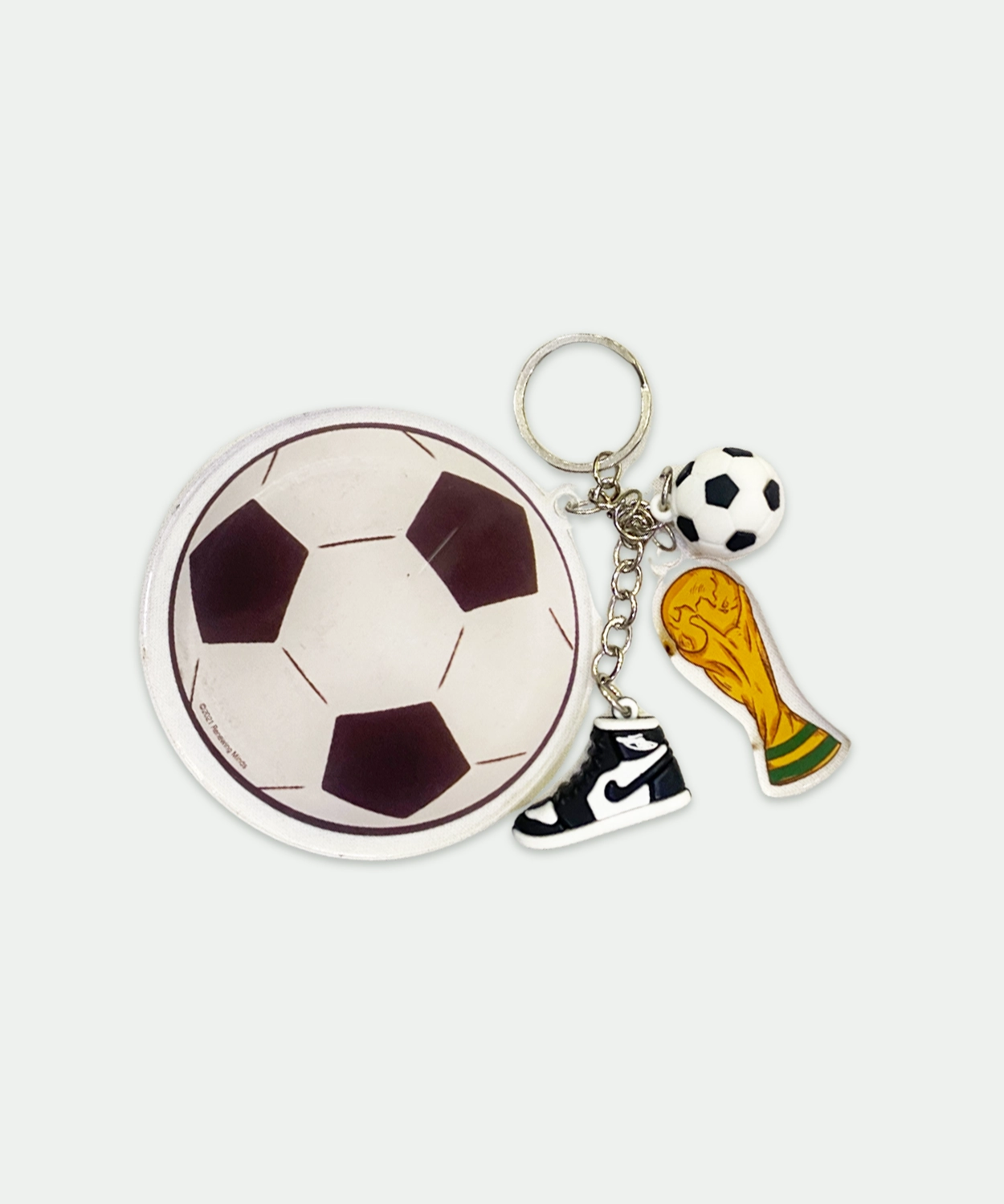 Football Fan's Keychain