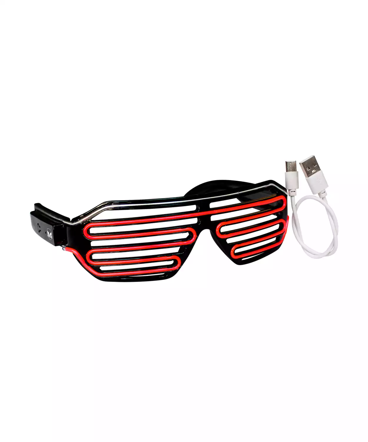 Rave Shade Unisex Wireless Led Glasses- Magenta Blue
