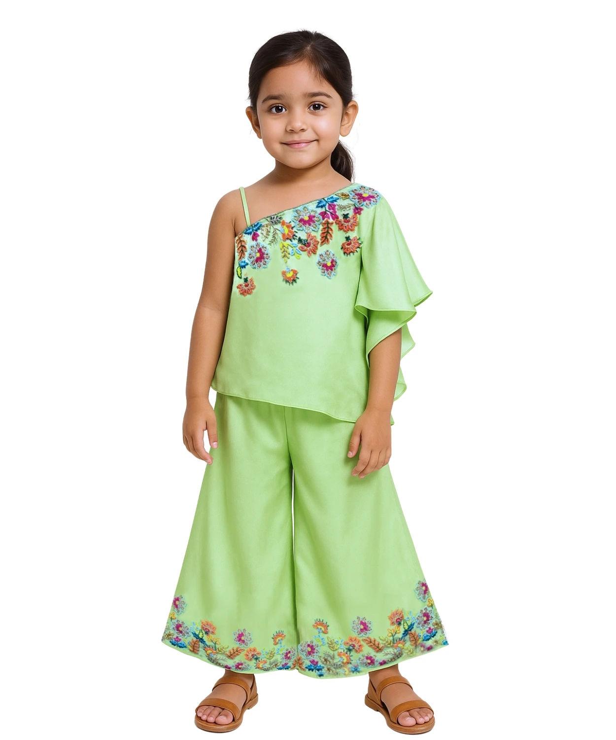 Mine me Embroidered Kurta and Palazzo set