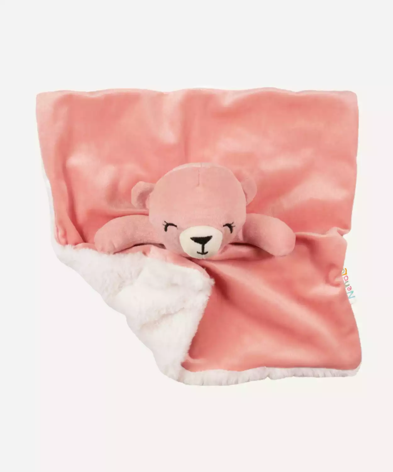 Fuzzy Friend Security Blanket-Coral