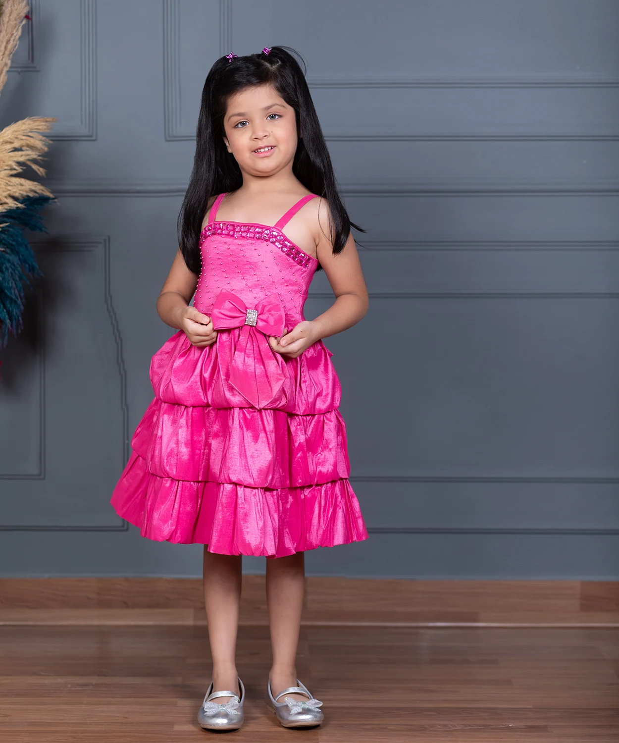 An Amagamation Of Comfort And Style Pink Dress With Bow