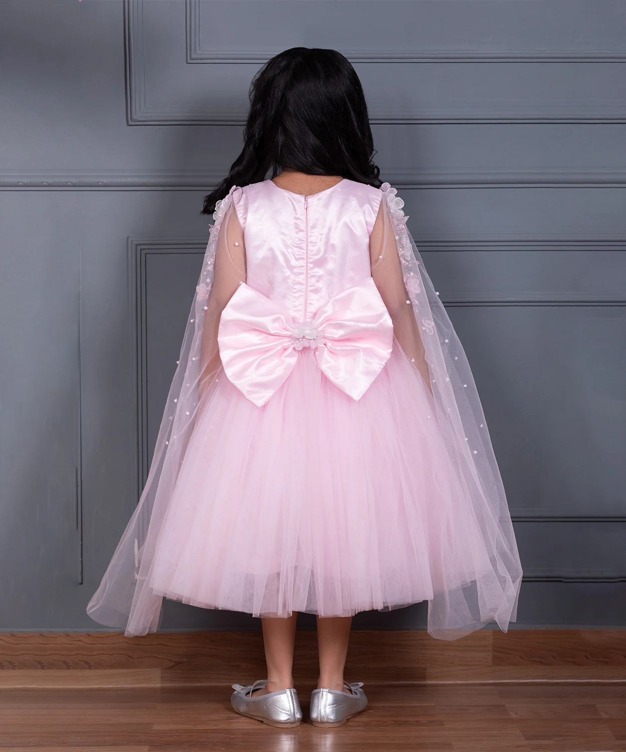 A Handcrafted Pink Dress