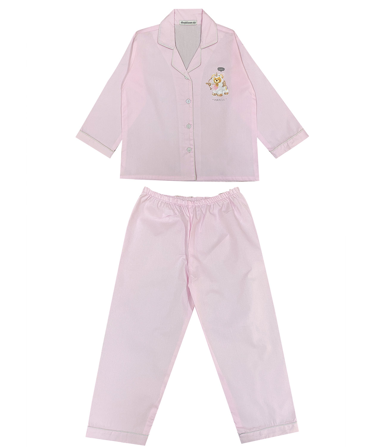 Miracle Print Long Sleeve Kids Night Suit