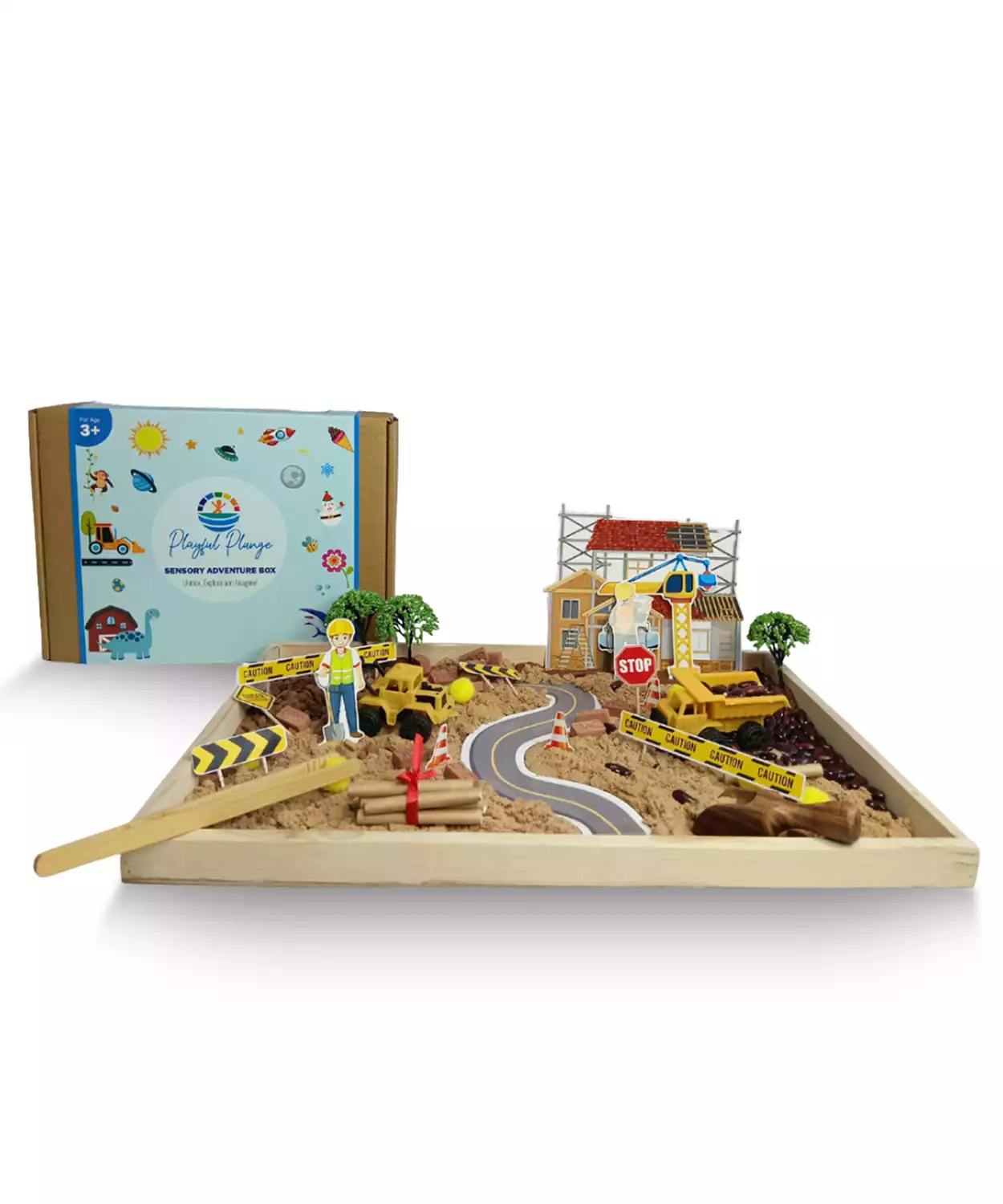Construction Site Sensory Kit