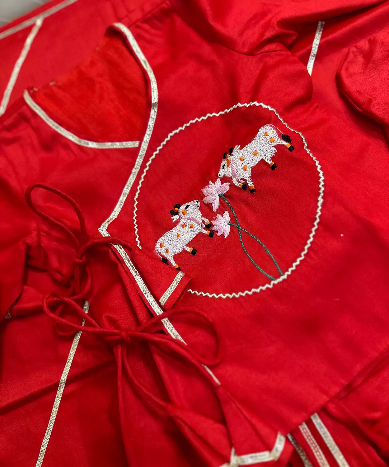 Pichwai Jamna Set For Boys