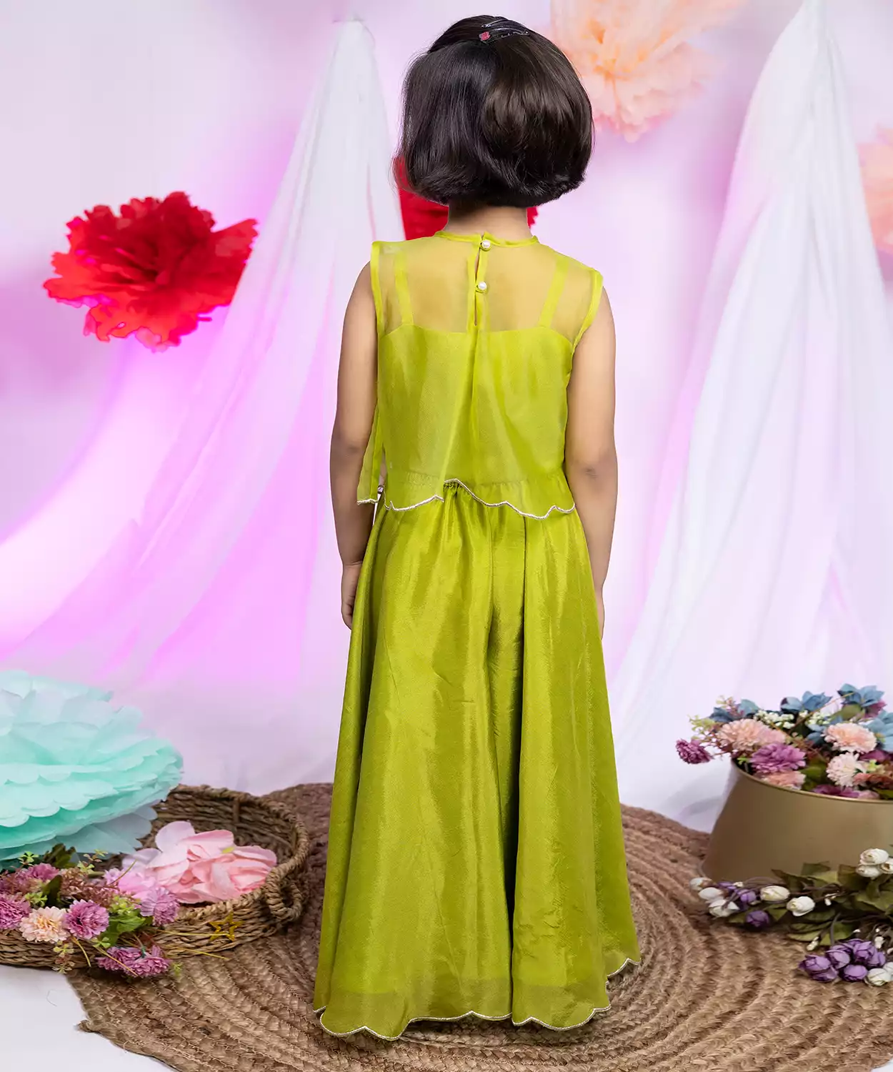 Pearl Glam Palazzo Set